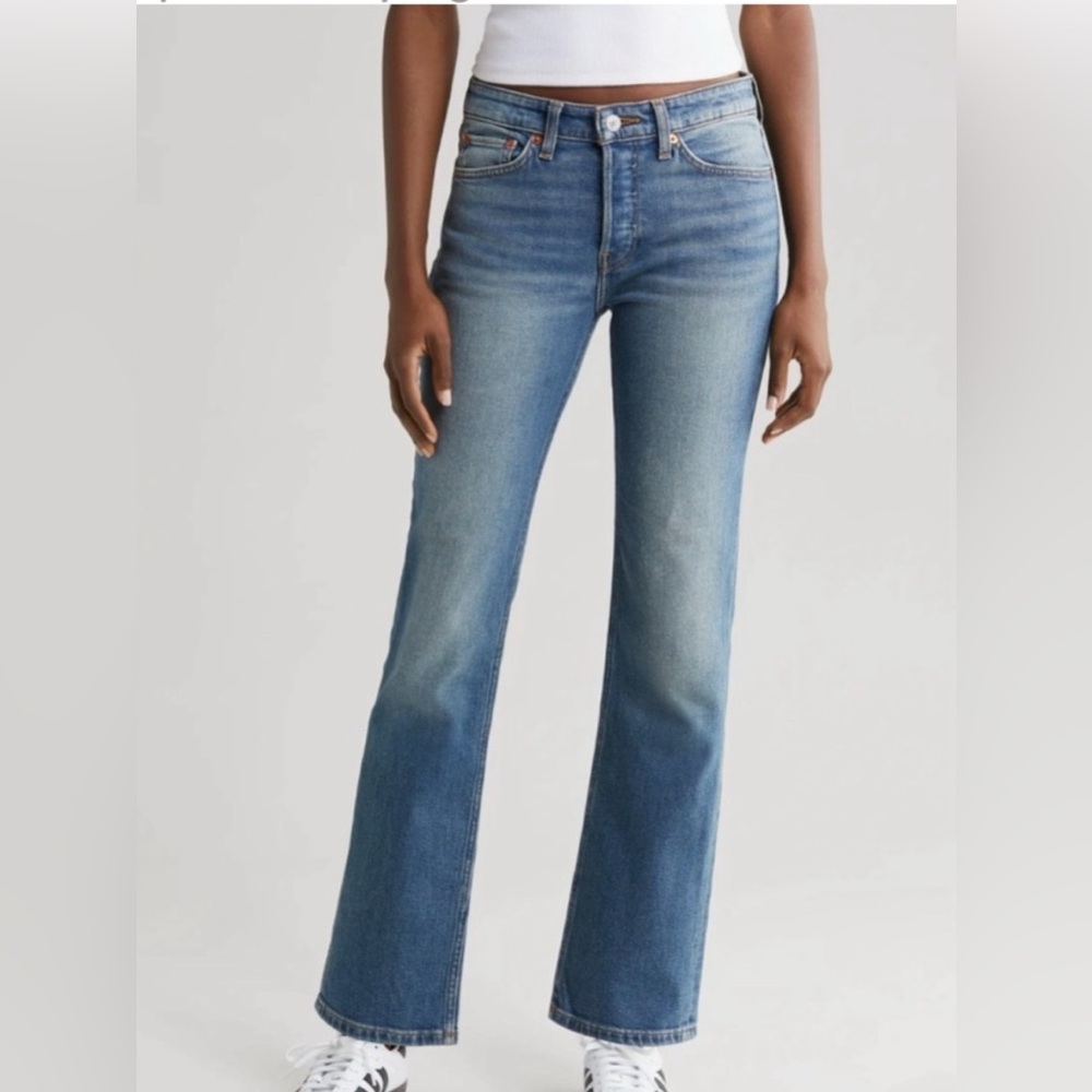 RE/DONE x Pam Anderson Levi’s Straight Leg Jeans Indigo 90s Denim Rare